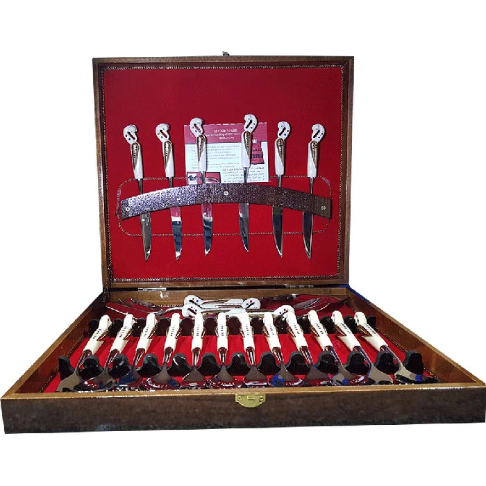 Jezzine Cutlery 6-Piece Set - Authentic Lebanese Craftsmanship - Buy Online